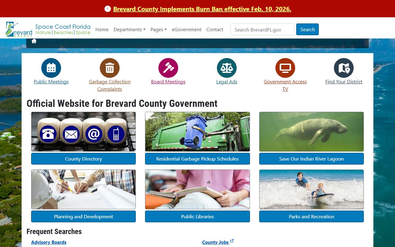 Brevard County official website for people search