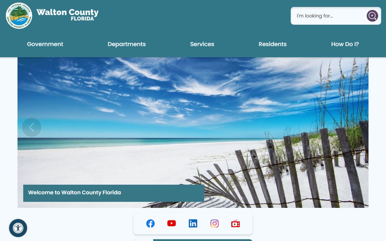 Walton County official government website for people search